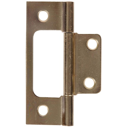 Ornatus Outdoors Carded, Non-Mortise Fixed Hinges, Satin Brass, 3 in. OR1634719